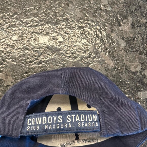Vintage NFL Cowboys Stadium inaugural season 2009 navy adjustable unisex cap - Picture 3 of 7
